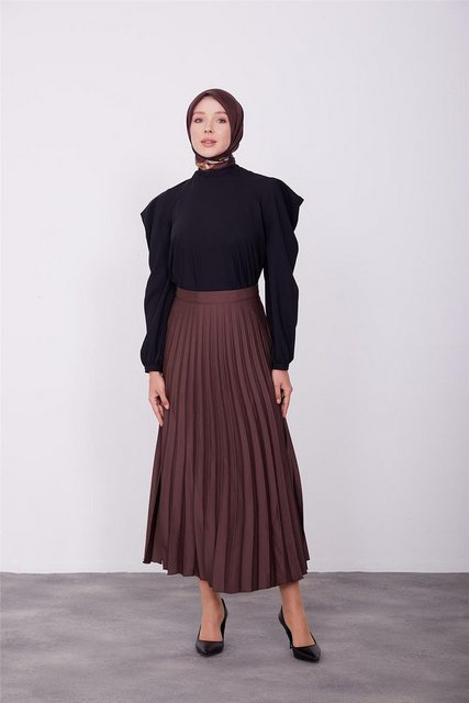 ARMİNE Maxirock Armine Basic Faltenrock – moderne und elegante Hijab-Mode günstig online kaufen