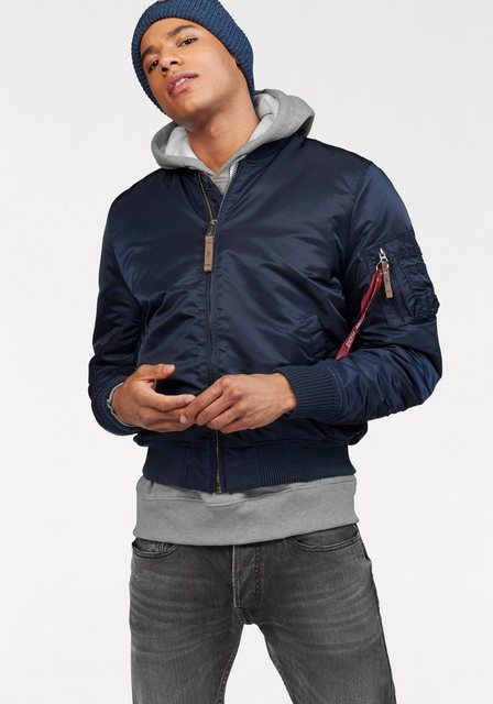 Alpha Industries Bomberjacke "MA-1 VF59 LONG", ohne Kapuze, gefüttert günstig online kaufen