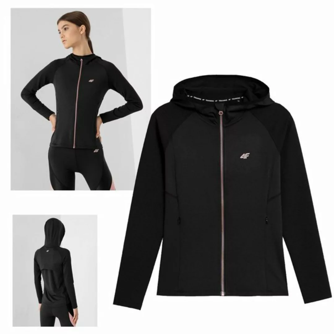 4F Trekkingjacke 4F - Damen Sport Fitnessjacke, Laufjacke - schwarz günstig online kaufen