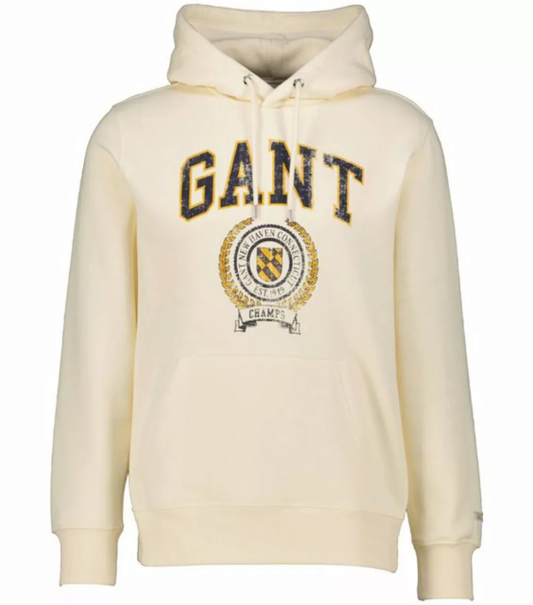 Gant Hoodie Graphic Logo Navy - Größe XL günstig online kaufen