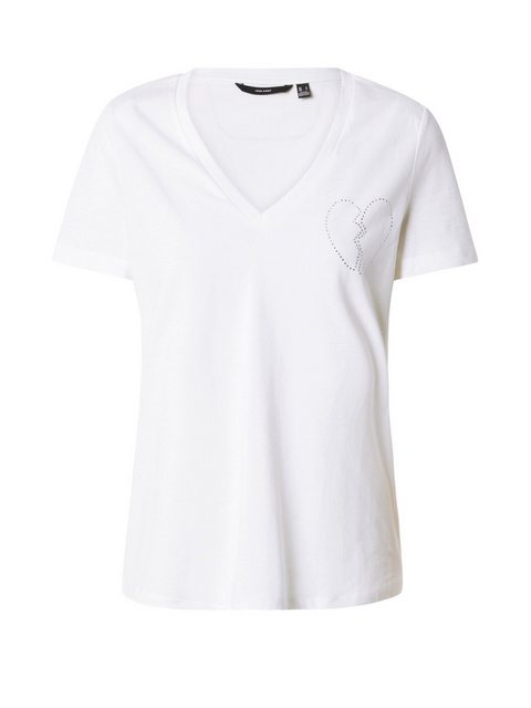 Vero Moda T-Shirt VMRIGA VANESSA (1-tlg) Ziersteine günstig online kaufen