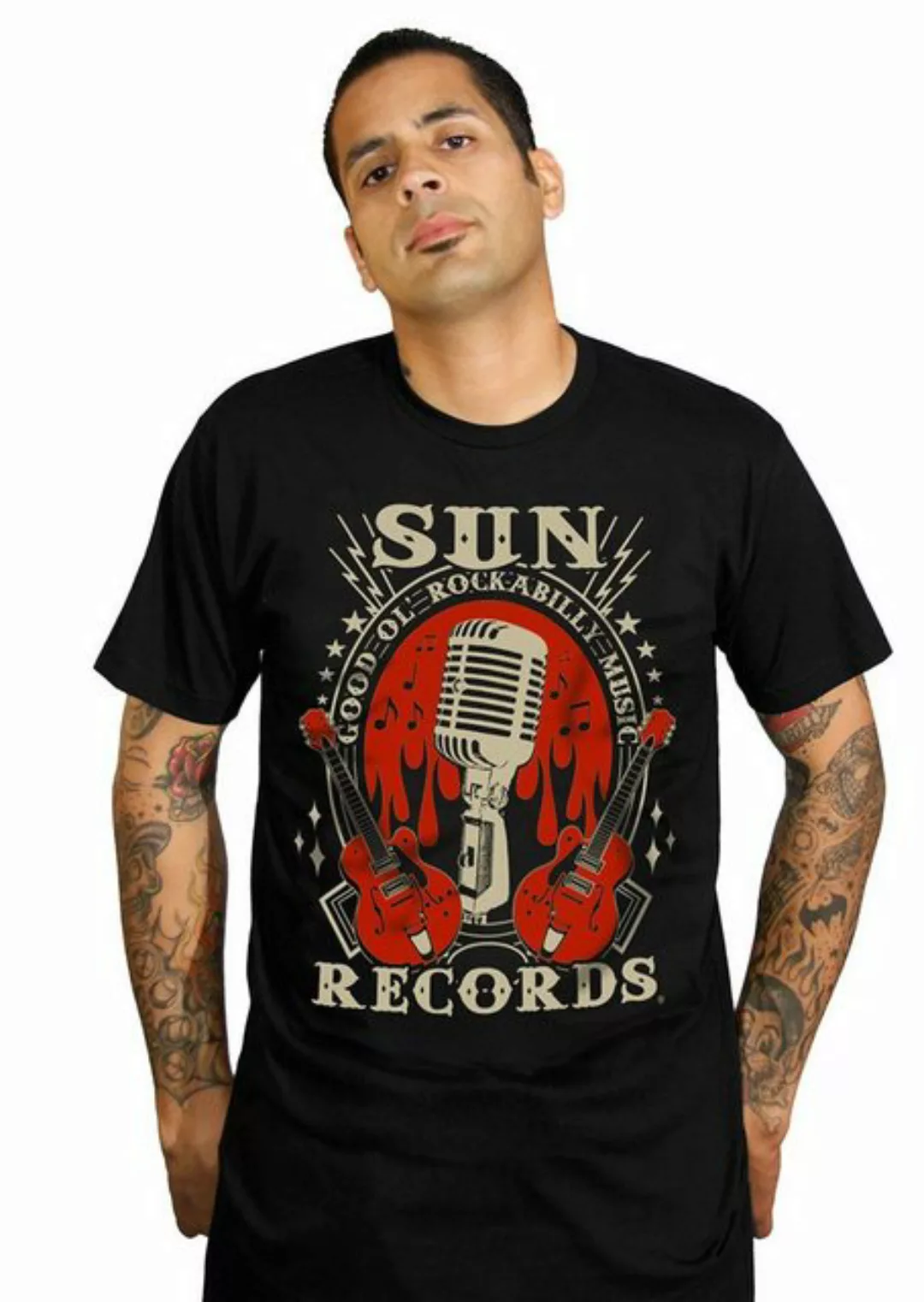Steady Clothing T-Shirt Sun Records Rockabilly Music günstig online kaufen
