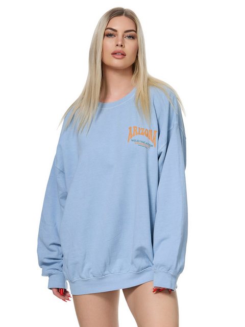 Worldclassca Longsweatshirt Worldclassca Oversized Sweatshirt ARIZONA Print günstig online kaufen