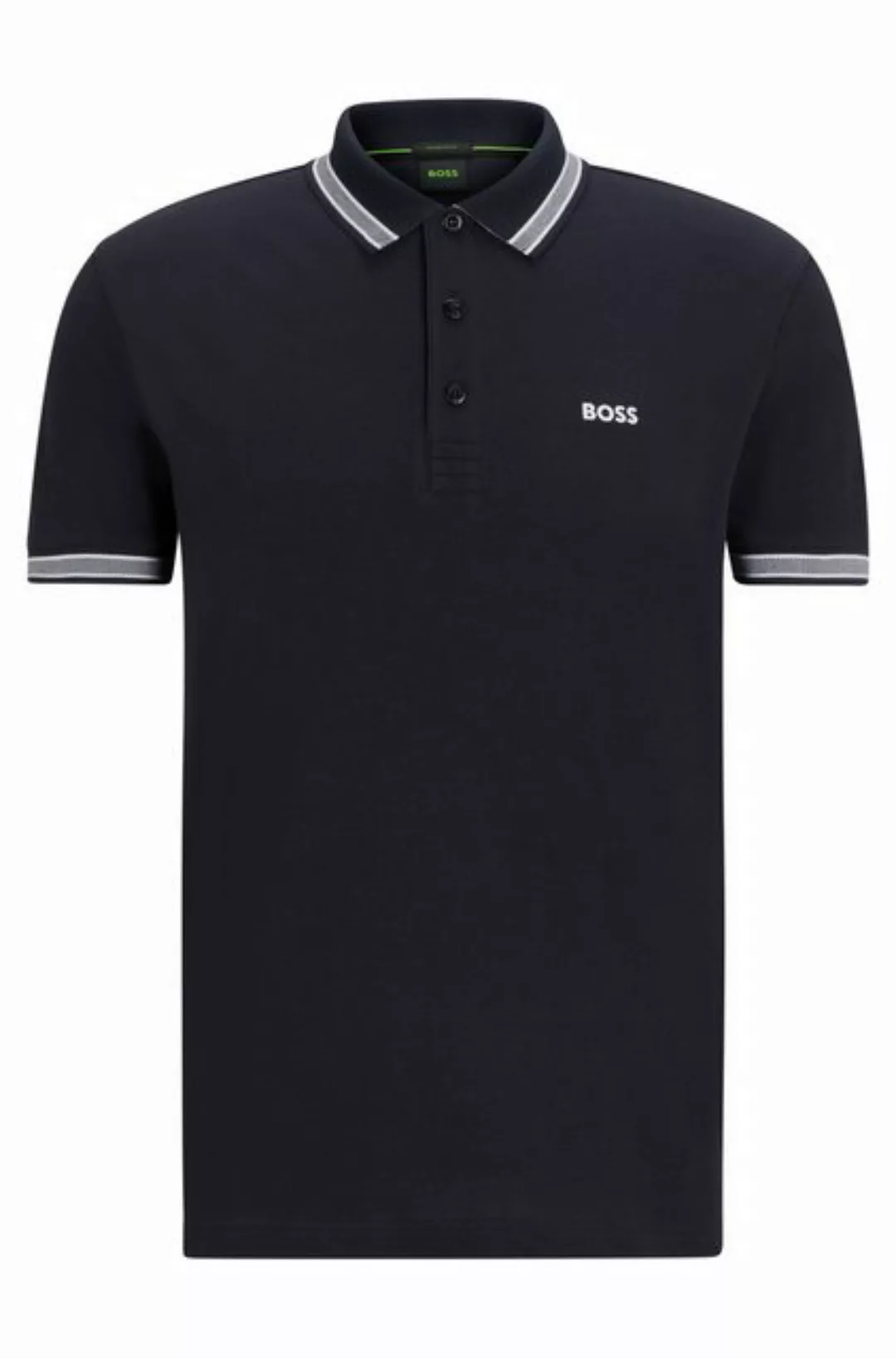 BOSS GREEN Poloshirt Paddy mit kontrastfarbenen Streifen am Kragen günstig online kaufen