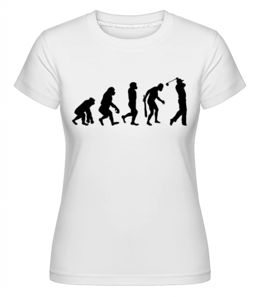Evolution des Golfes · Shirtinator Frauen T-Shirt günstig online kaufen