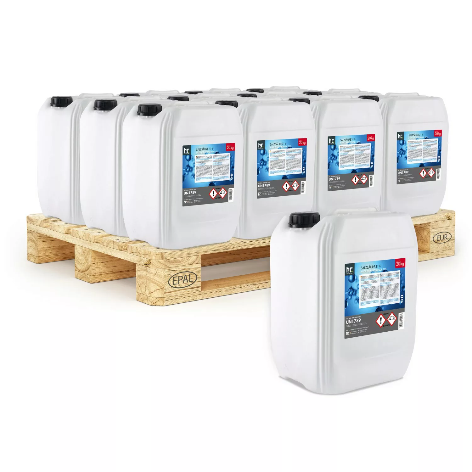 Höfer Chemie Salzsäure 29-32% 24 x 20kg günstig online kaufen