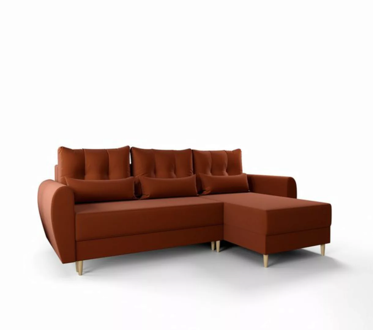 ALTDECOR Ecksofa PALER+, Couch mit Schlaffunktion, Wohnzimmer - Wohnlandsch günstig online kaufen