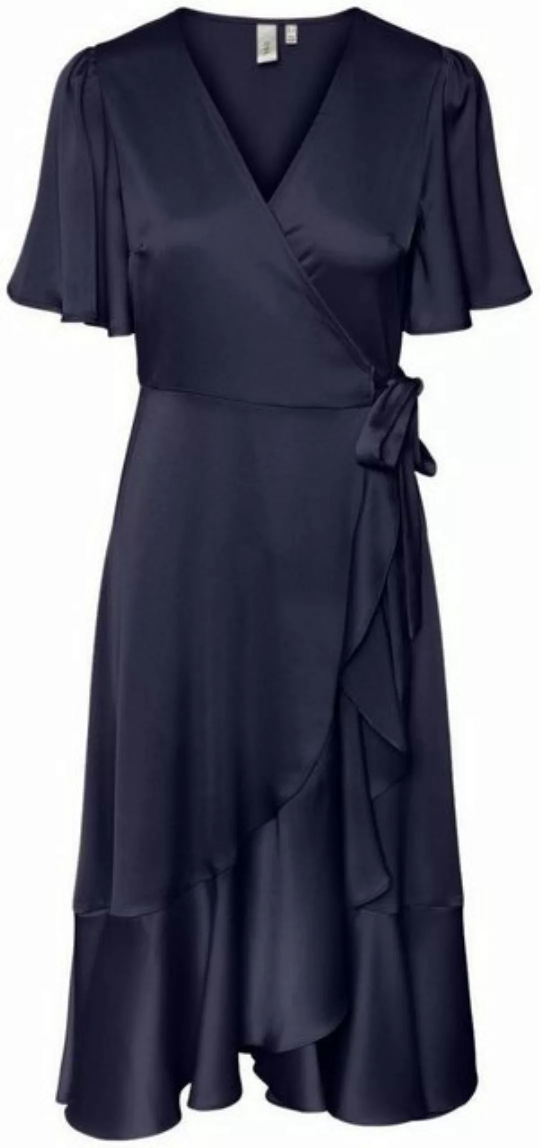 Y.A.S Wickelkleid YASTHEA 2/4 MIDI WRAP DRESS S. NOOS mit Volant günstig online kaufen