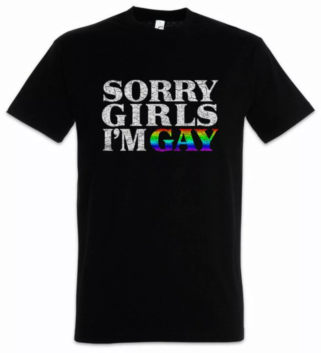 Urban Backwoods Print-Shirt Sorry Girls I'm Gay Herren T-Shirt Schwul homos günstig online kaufen