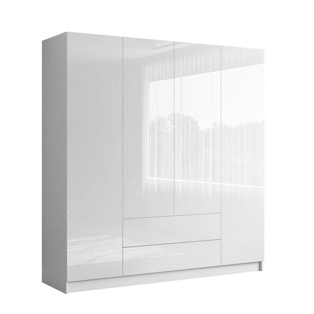 Lookway Kleiderschrank AUREL 4D2SZ mit Spiegel günstig online kaufen