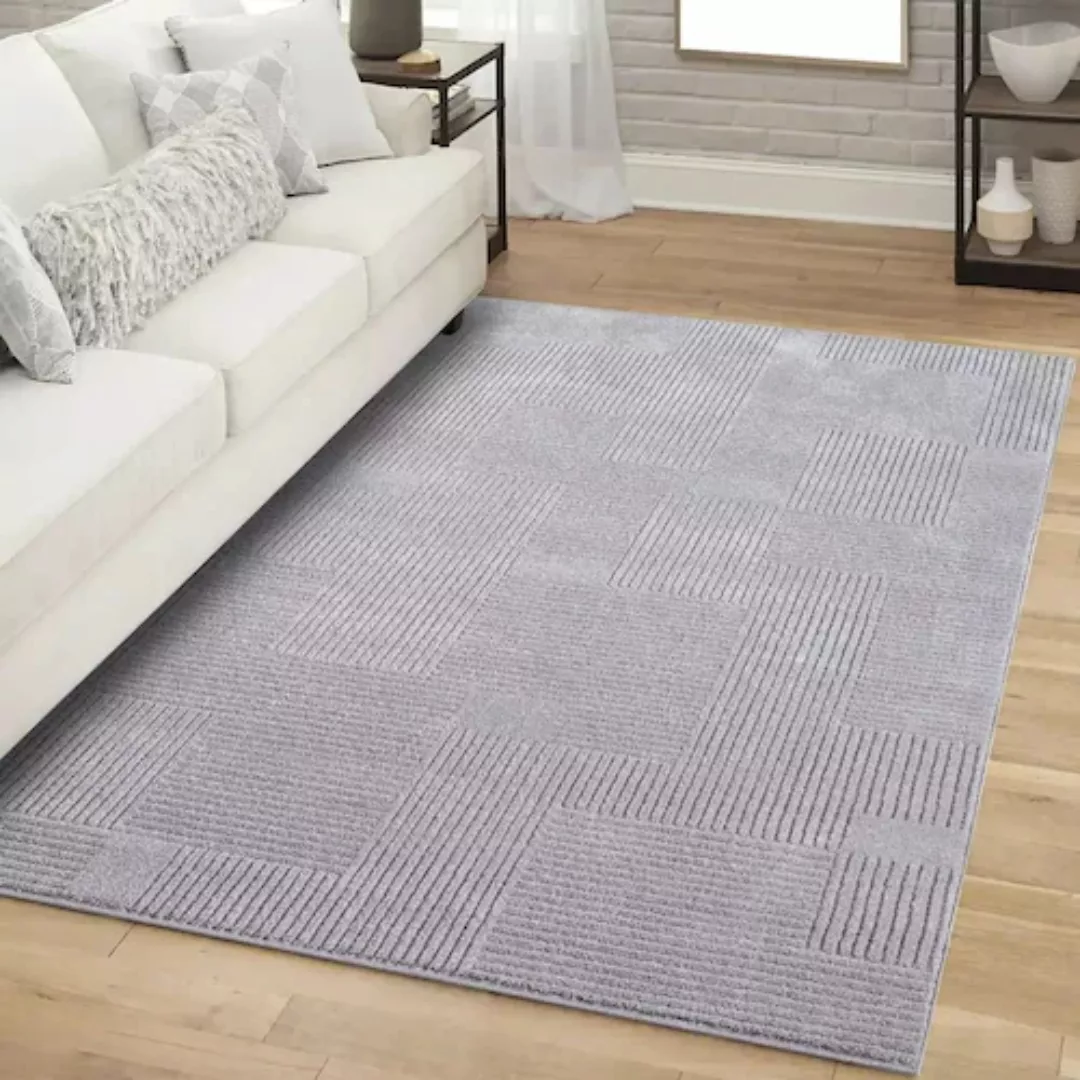 Carpet City Teppich »FLAIR177«, rechteckig, 11 mm Höhe, Kurzflor-Teppich, S günstig online kaufen