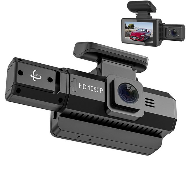 JUBOUEL 1080P HD Dashcam mit 32GB SD Karte, 140°Weitwinkel Dashcam (mit 3-Z günstig online kaufen