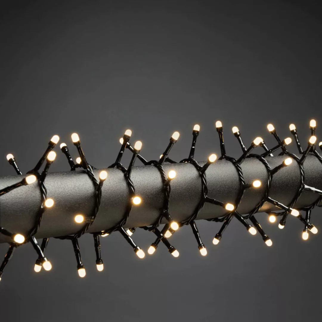 KONSTSMIDE LED-Lichterkette »Weihnachtsdeko aussen«, gefrostet, 2000 warm w günstig online kaufen