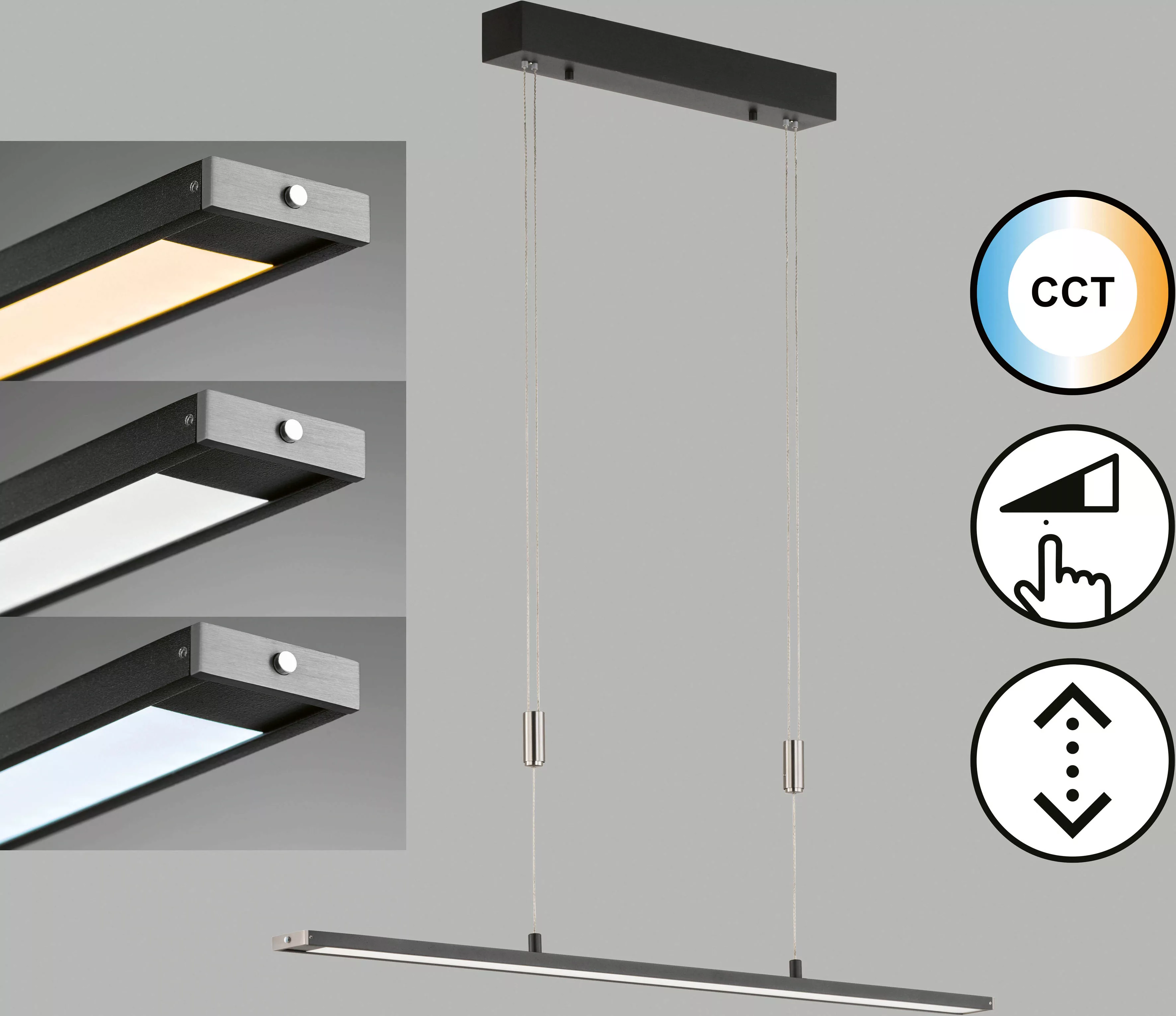 FISCHER & HONSEL Pendelleuchte »Metz«, langlebige LED, dimmbar günstig online kaufen