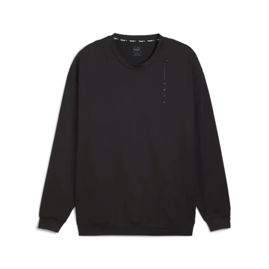 PUMA Longsleeve M Studio Foundations Crew PUMA BLACK günstig online kaufen