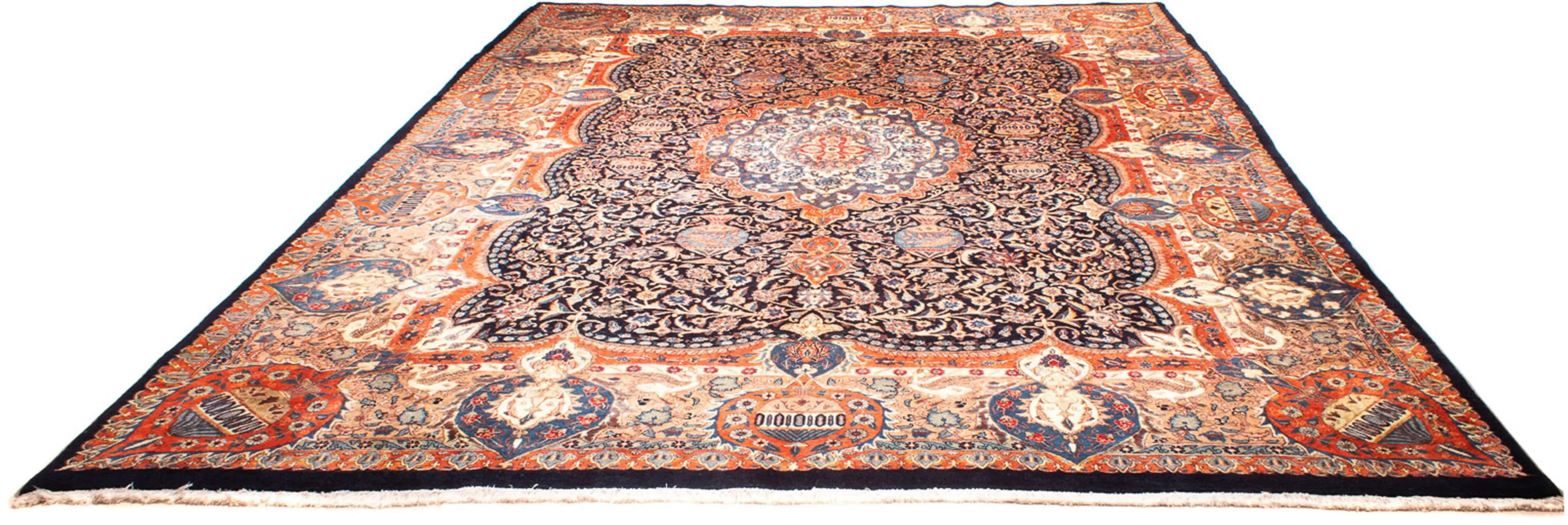 morgenland Orientteppich »Perser - Classic - 400 x 293 cm - dunkelblau«, re günstig online kaufen