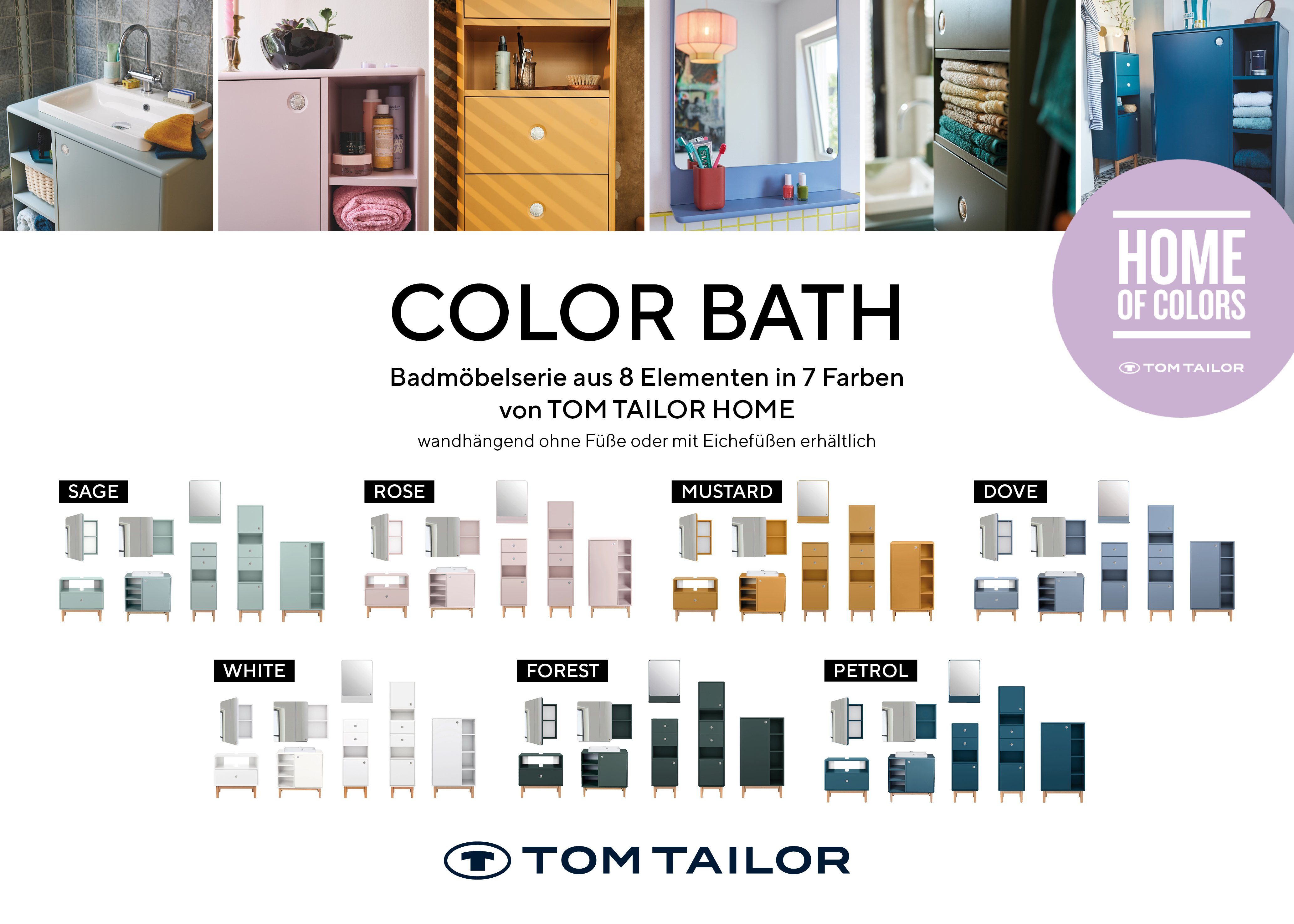 TOM TAILOR HOME Badspiegel COLOR BATH günstig online kaufen