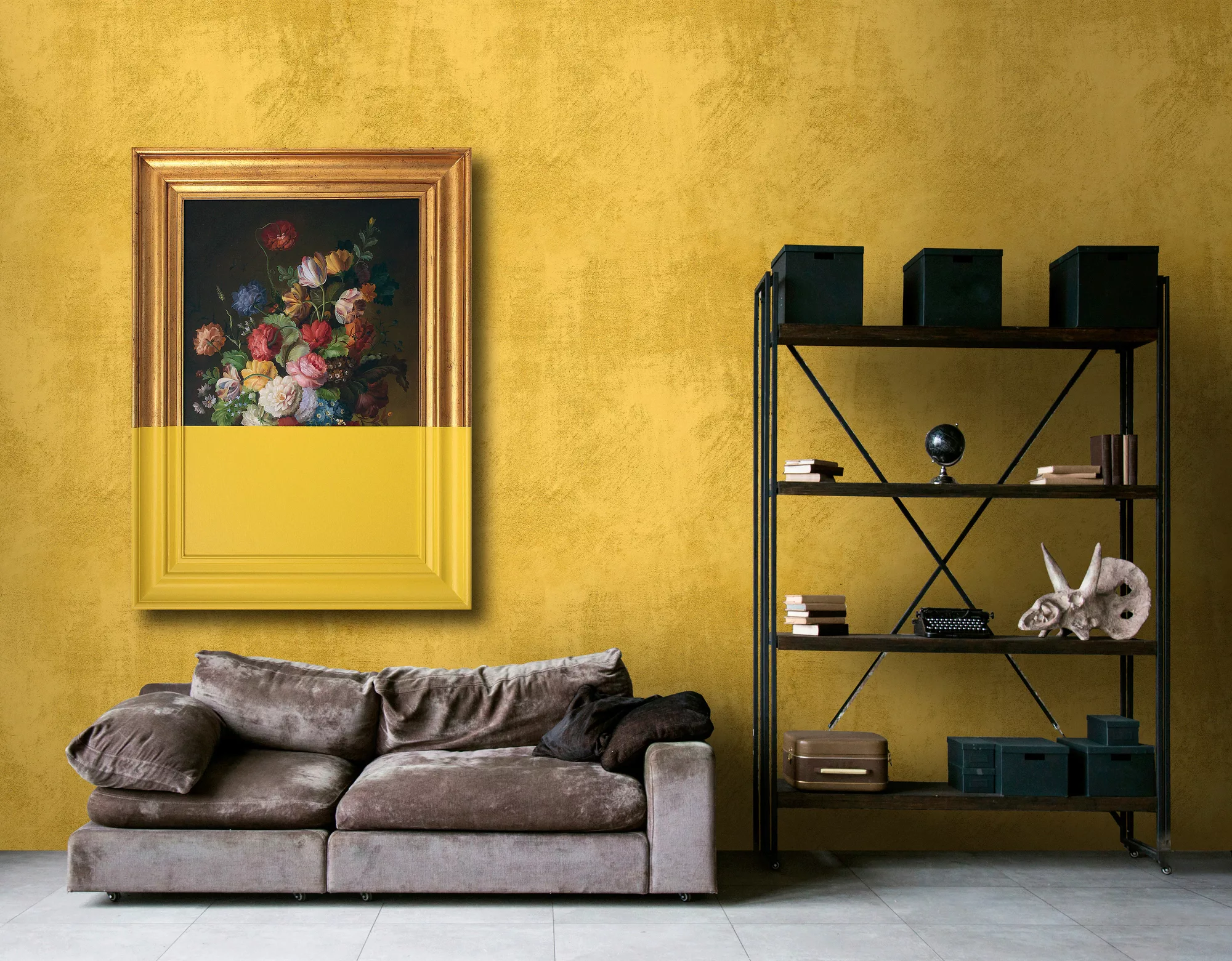 living walls Fototapete »Walls by Patel Frame 1«, Vlies, Wand, Schräge günstig online kaufen