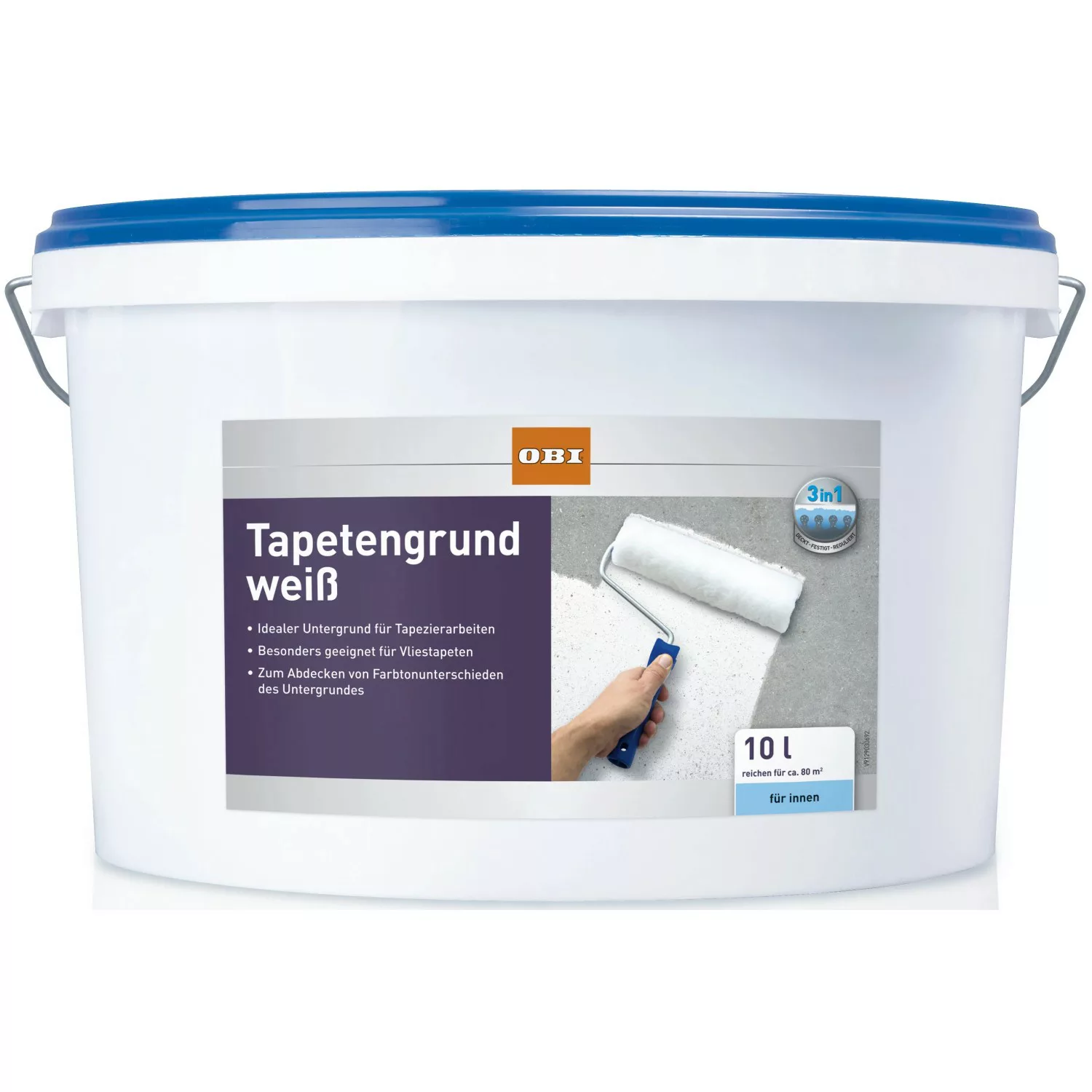 OBI Tapetengrund Weiß matt 10 l günstig online kaufen