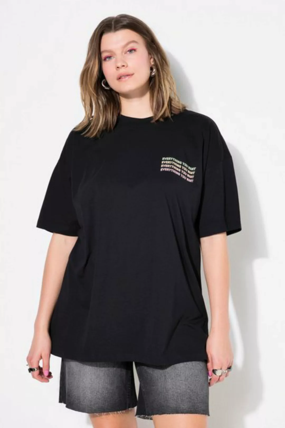 Studio Untold T-Shirt T-Shirt oversized Prints vorne und hinten günstig online kaufen