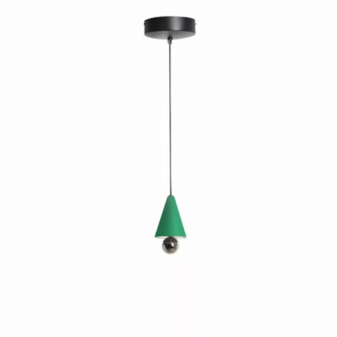 Pendelleuchte Cherry XS metall grün / LED - Ø 9 x H17 cm - Petite Friture - günstig online kaufen