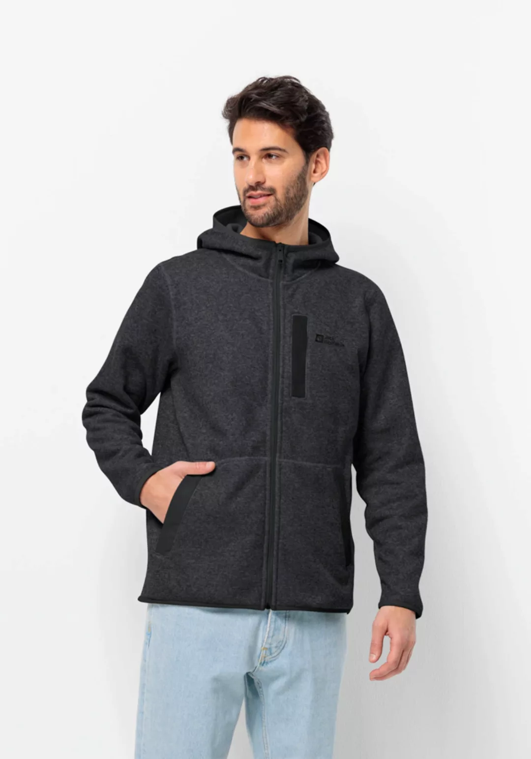 Jack Wolfskin Fleecejacke "TANNENSPUR HOODED JKT M", mit Kapuze günstig online kaufen