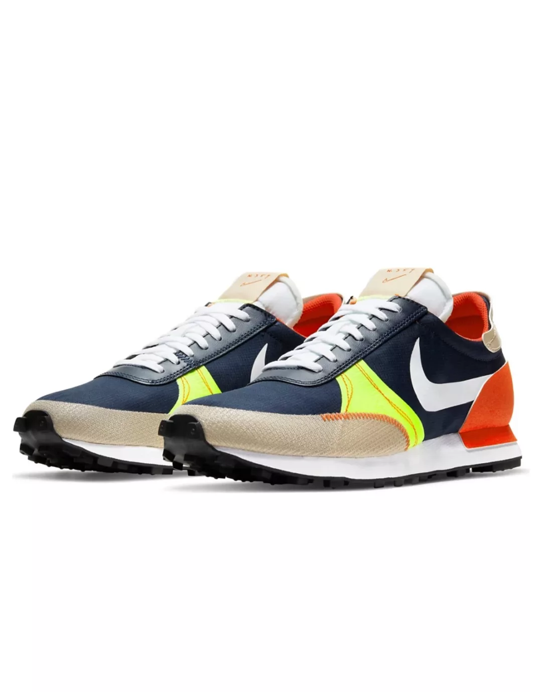 Nike – Dbreak-Type SE – Sneaker in Marineblau und Orange günstig online kaufen
