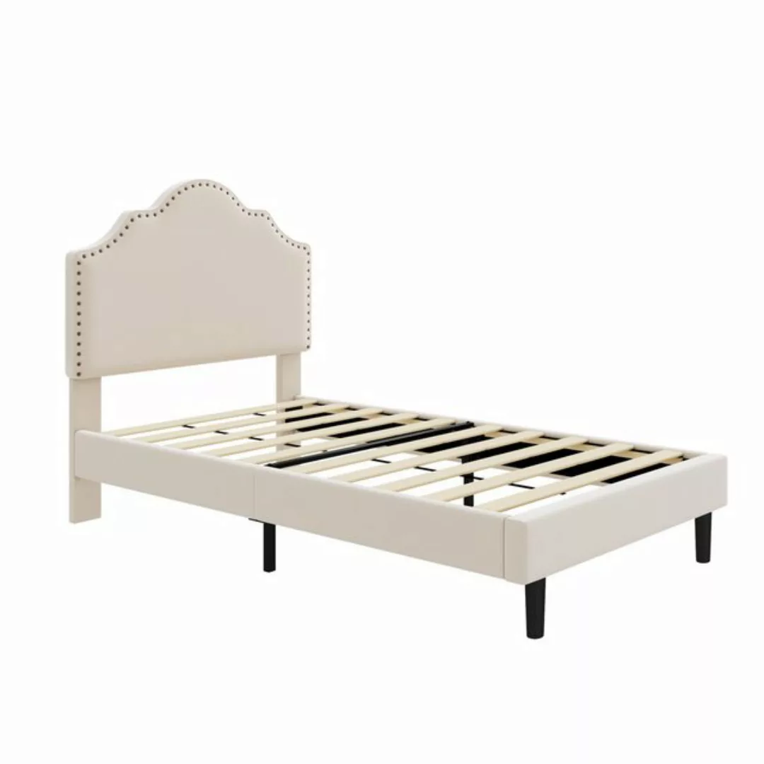 Gotagee Polsterbett Einzelbett Jugendbett 90x200cm Gästebett Bettgestell Ni günstig online kaufen