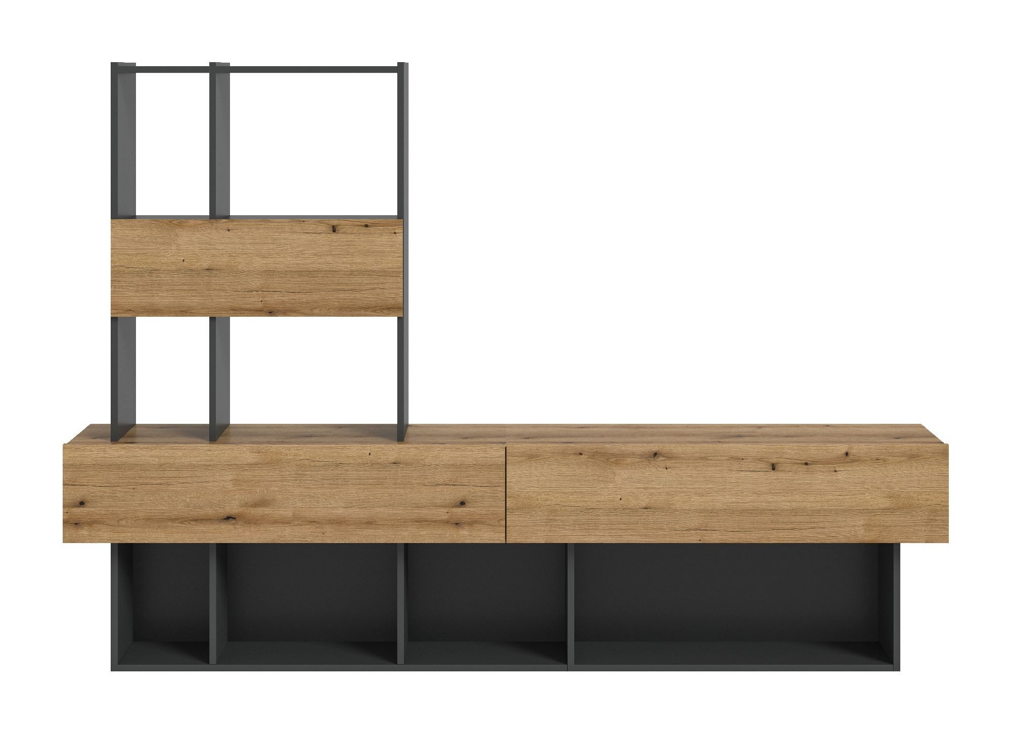 xonox.home Wohnwand, (2tlg. Set bestehend aus günstig online kaufen