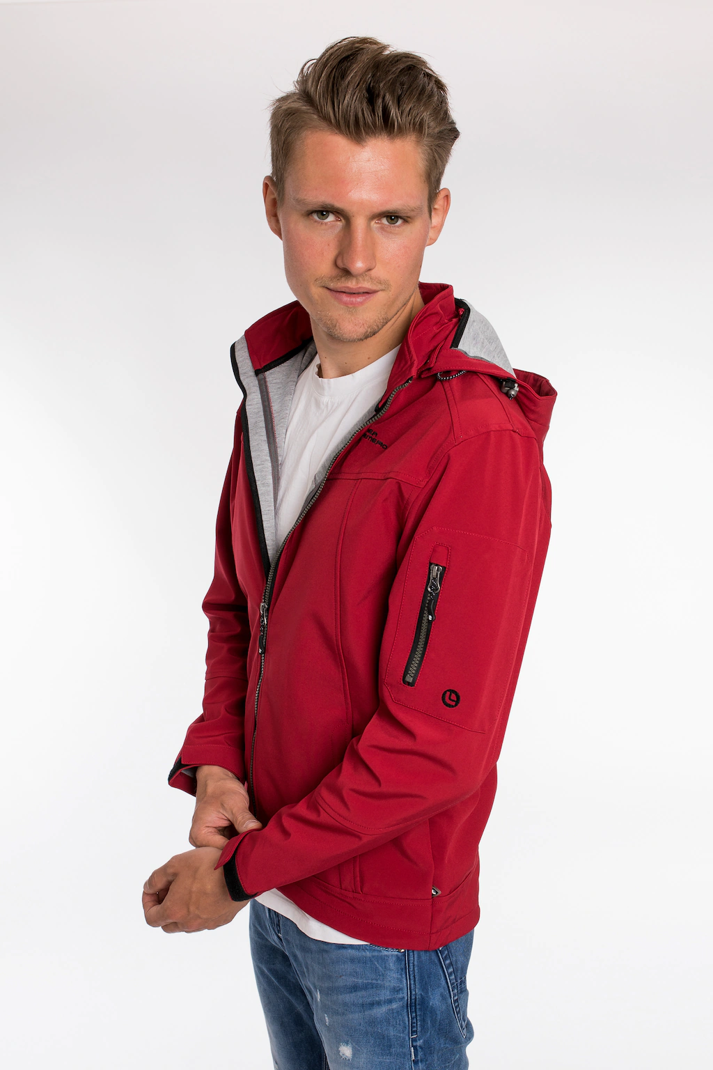 DEPROC Active Softshelljacke "DEXTER PEAK MEN", mit abnehmbarer Kapuze günstig online kaufen