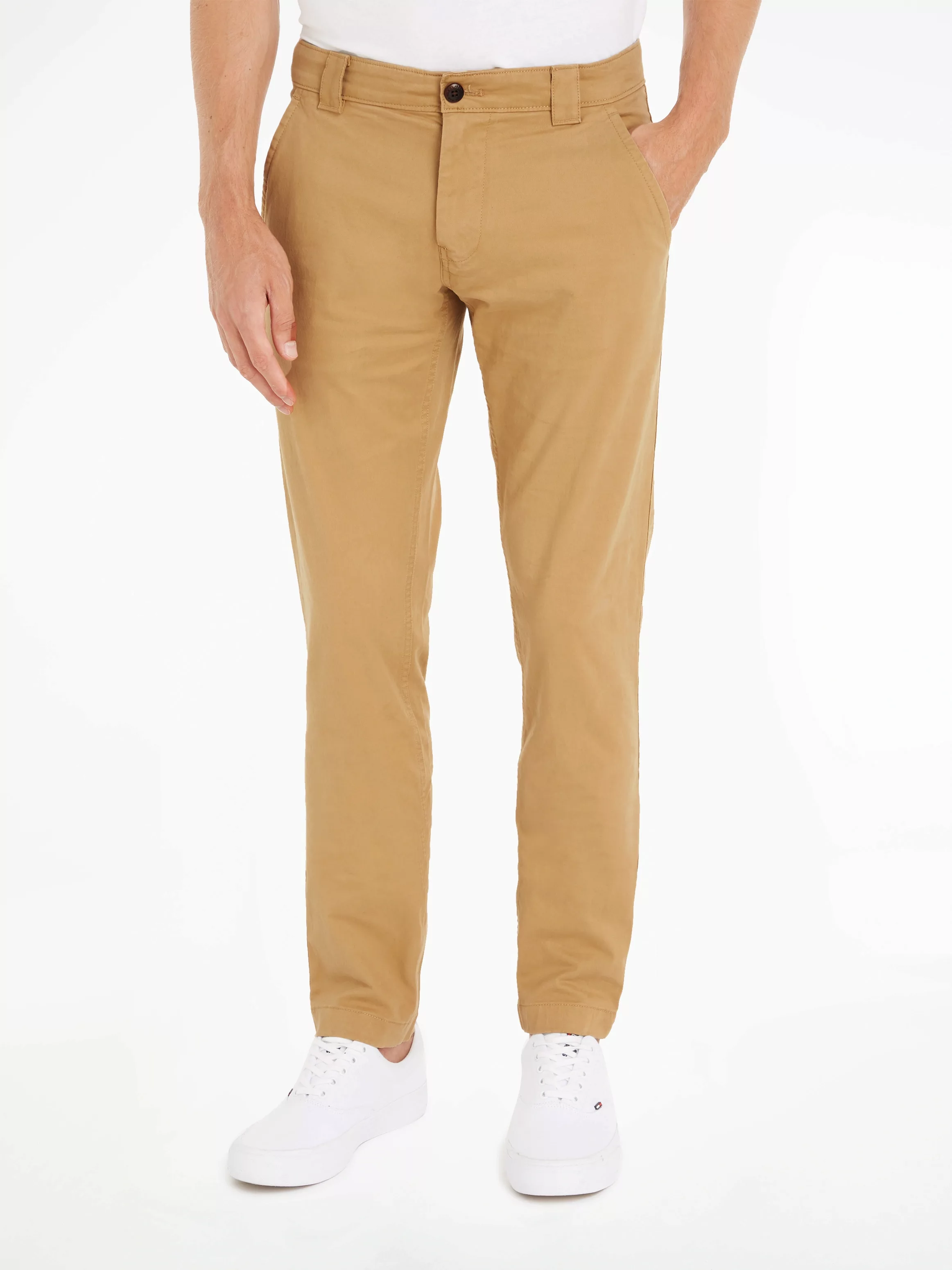 Tommy Jeans Chinohose "TJM SCANTON CHINO PANT", mit Markenlabel günstig online kaufen