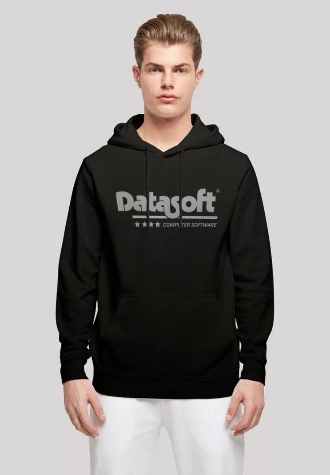 F4NT4STIC Kapuzenpullover "Retro Gaming Datasoft Logo schwarz", Print günstig online kaufen