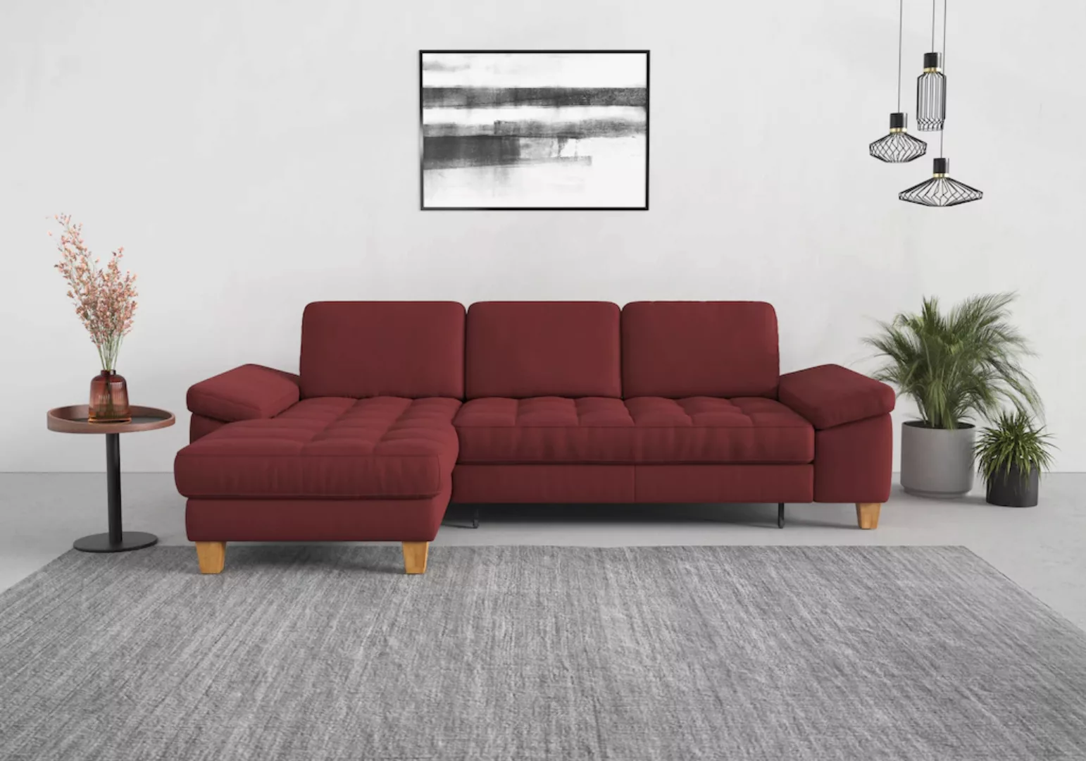 sit&more Ecksofa "Westham L-Form", mit Recamiere, mit oder ohne Bettfunktio günstig online kaufen