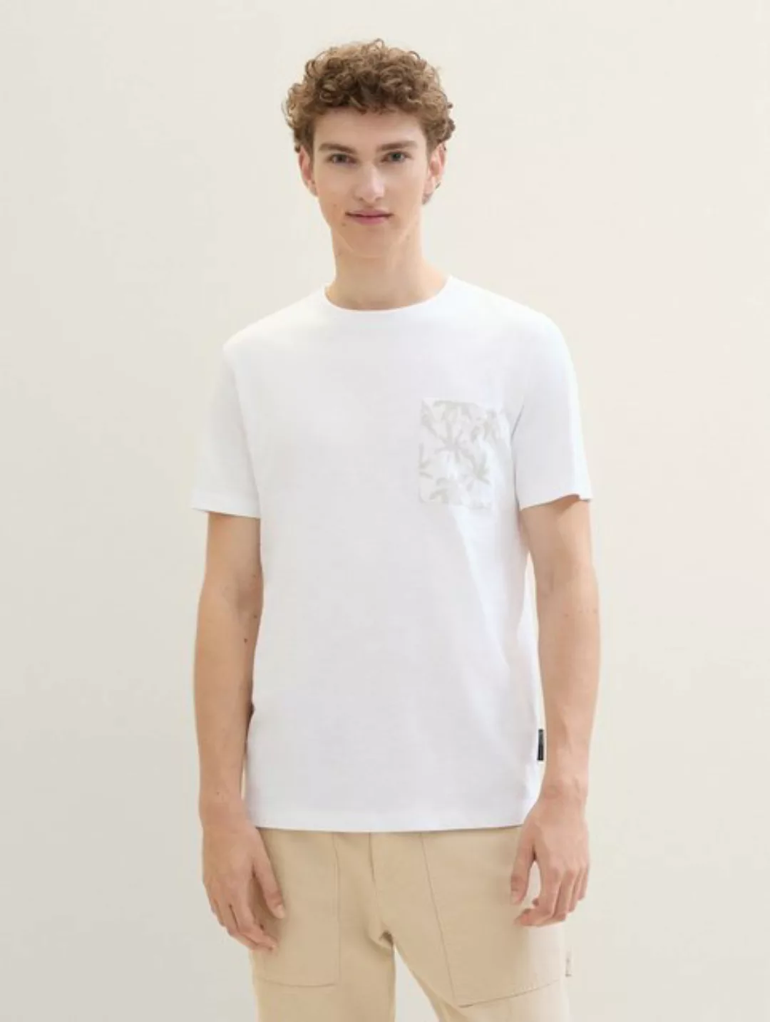 TOM TAILOR Denim T-Shirt T-Shirt mit Brusttasche günstig online kaufen