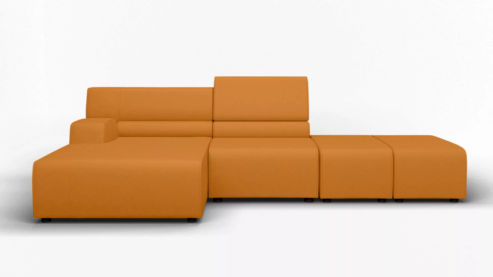 Egoitaliano Ecksofa "Babouche, Designsofa mit außergewöhnlichem Sitzkomfort günstig online kaufen