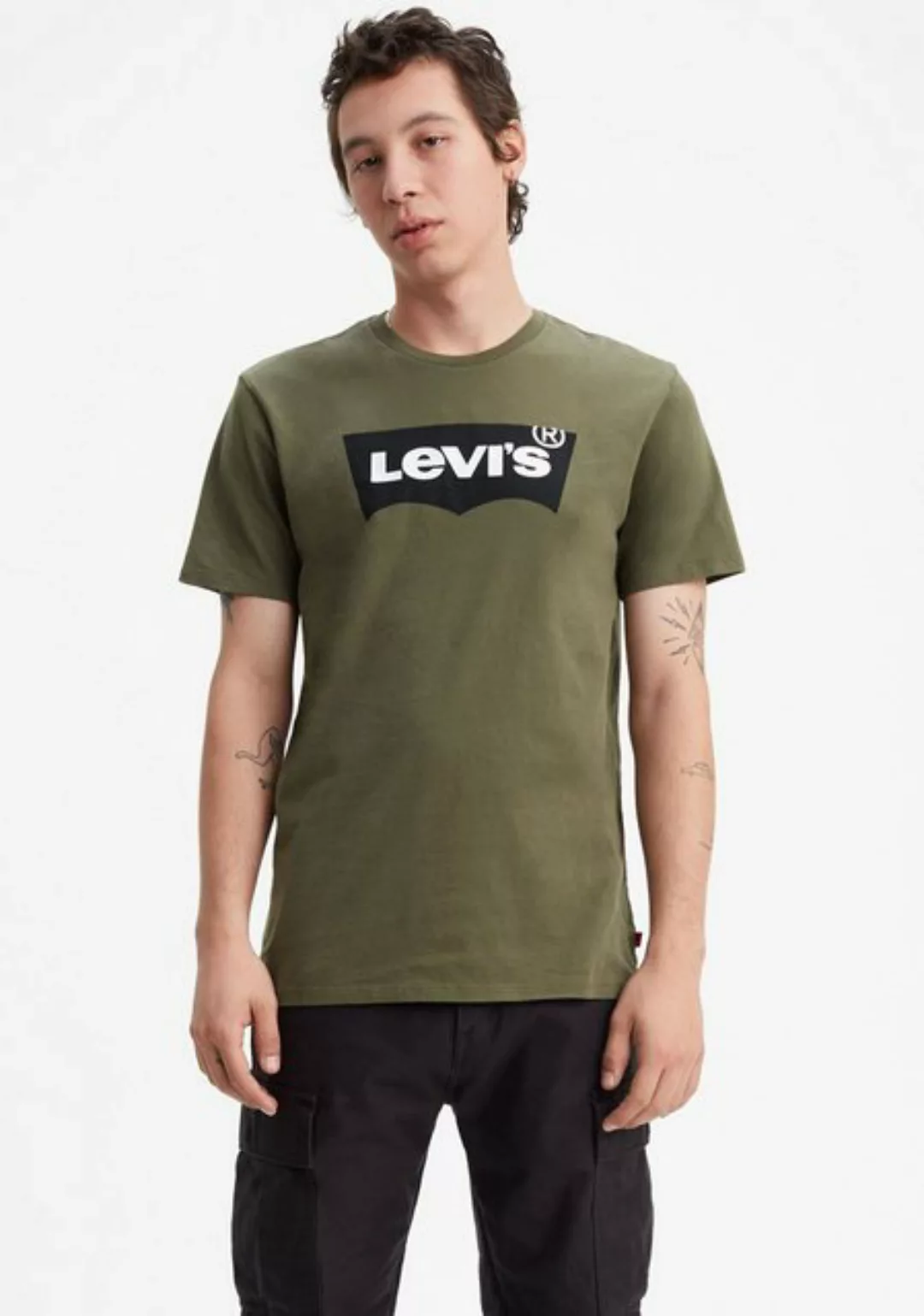 Levi's® T-Shirt Batwing Logo Tee mit Logo-Front-Print günstig online kaufen