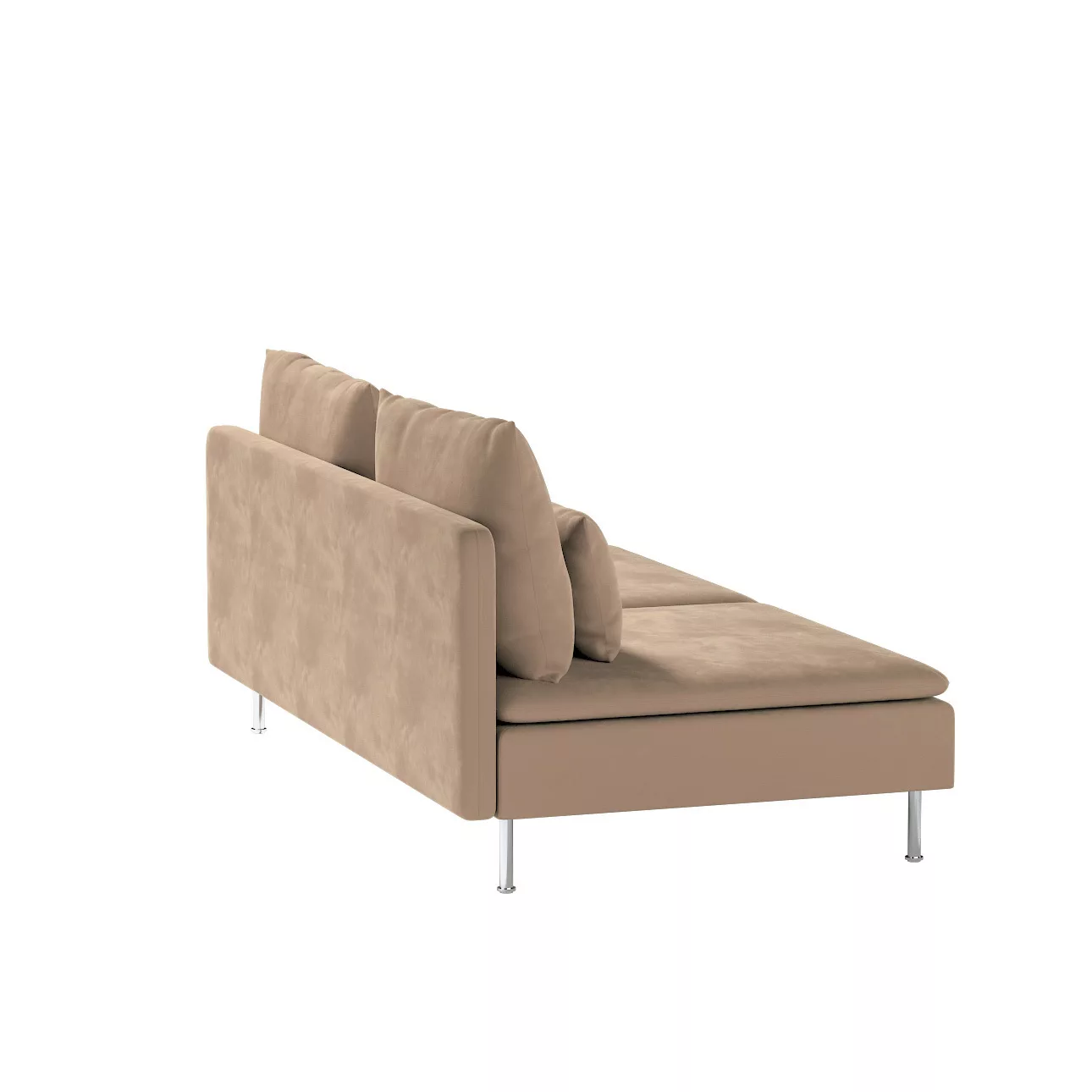 Bezug für Söderhamn Sitzelement 3, beige, Bezug für Sitzelement 3, Velvet ( günstig online kaufen