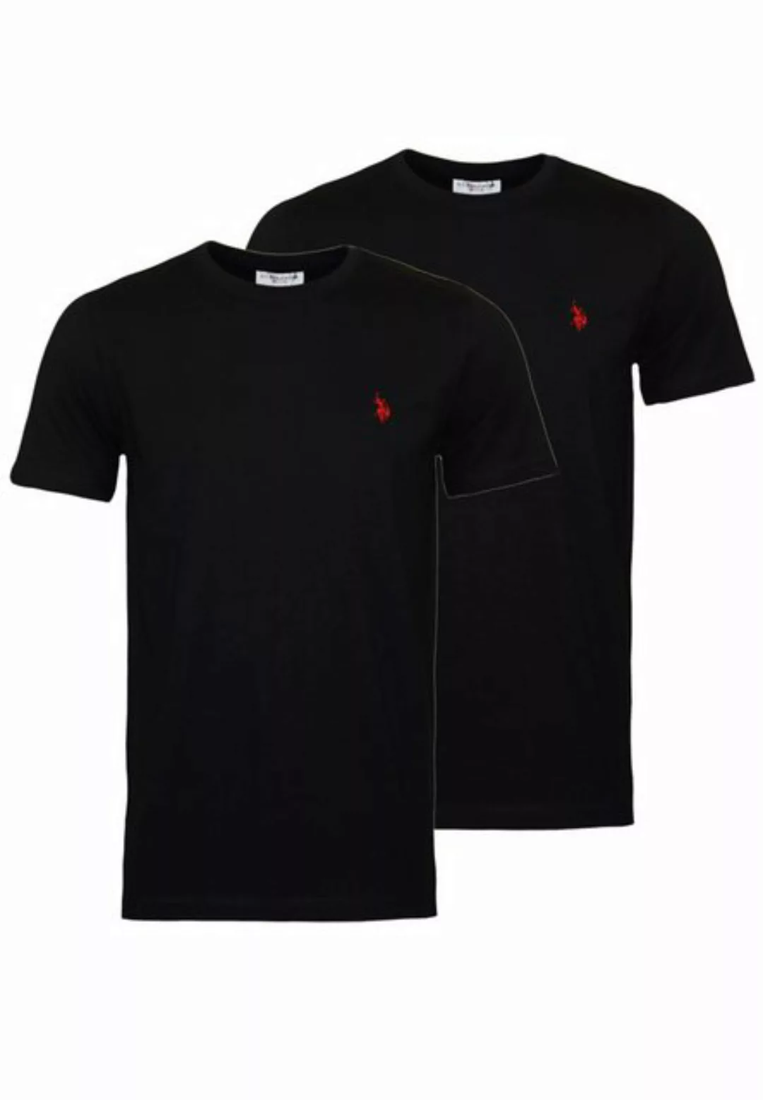 U.S. Polo Assn T-Shirt Shirts 2er Pack R-Neck T-Shirts günstig online kaufen