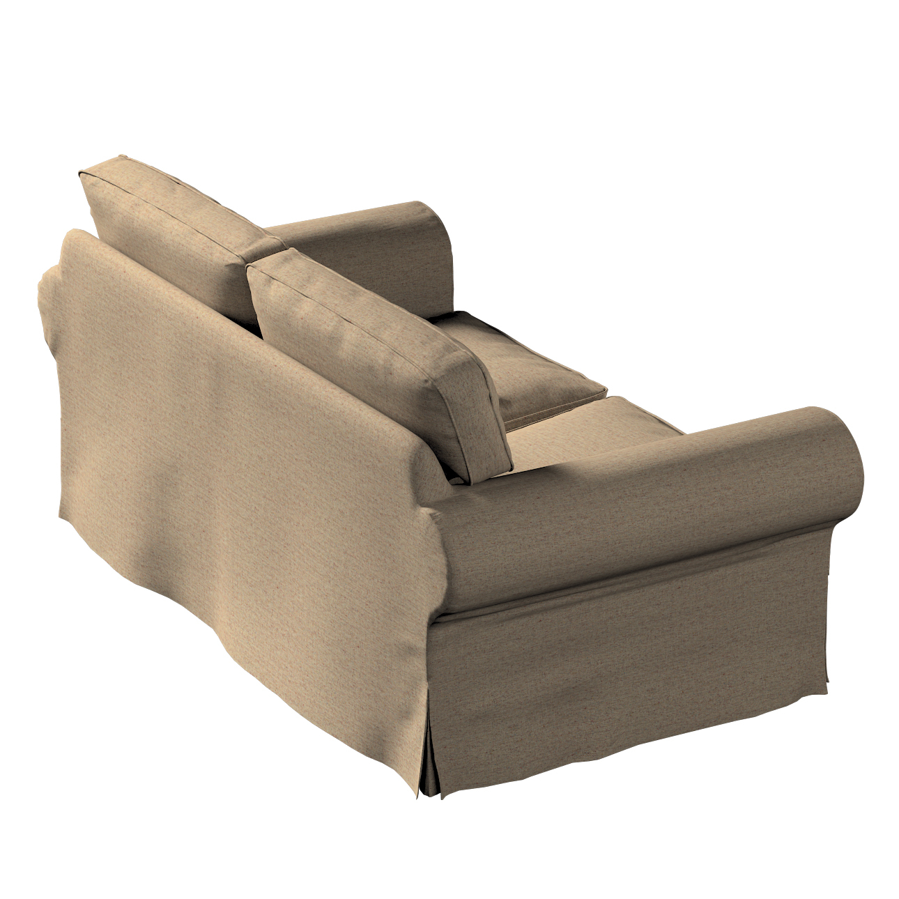 Bezug für Ektorp 2-Sitzer Sofa nicht ausklappbar, beige, Sofabezug für  Ekt günstig online kaufen