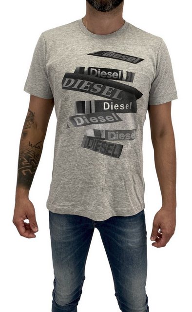 Diesel T-Shirt Diesel "T-Diego-QD" Herren T-Shirt günstig online kaufen