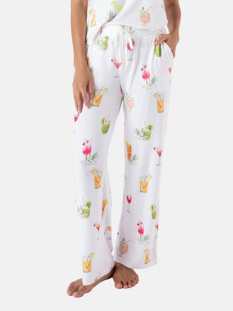 PJ Salvage Pyjamahose pant - Sipping on Sunshine schlaf-hose pyjama schlafm günstig online kaufen