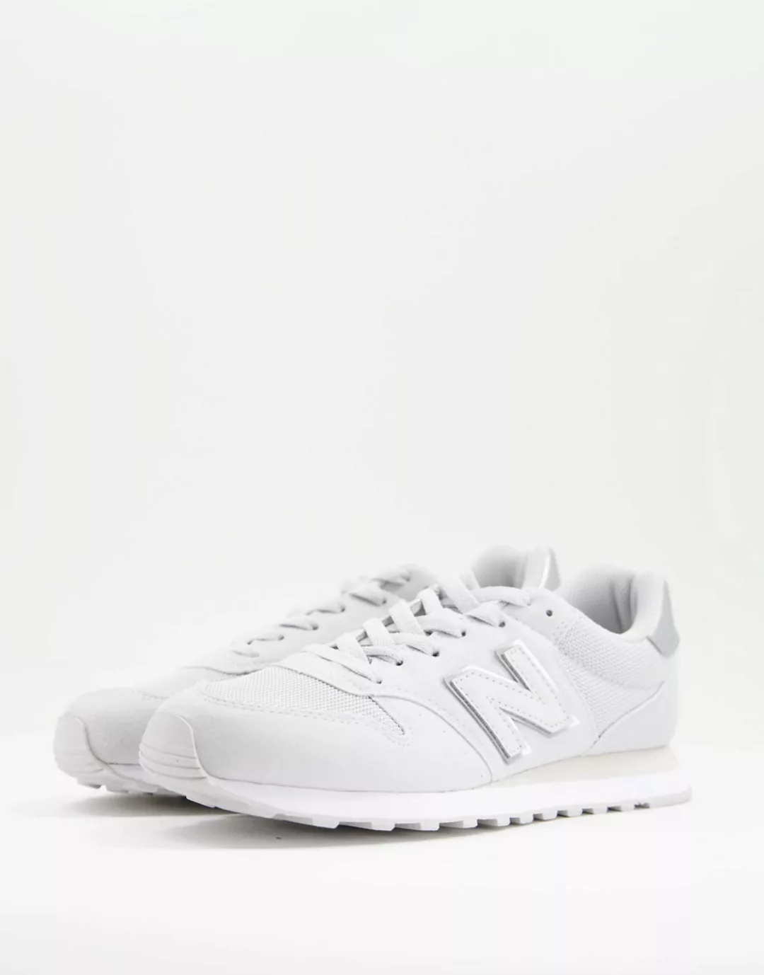 New Balance – 500 – Klassische Sneaker in Grau-Weiß günstig online kaufen