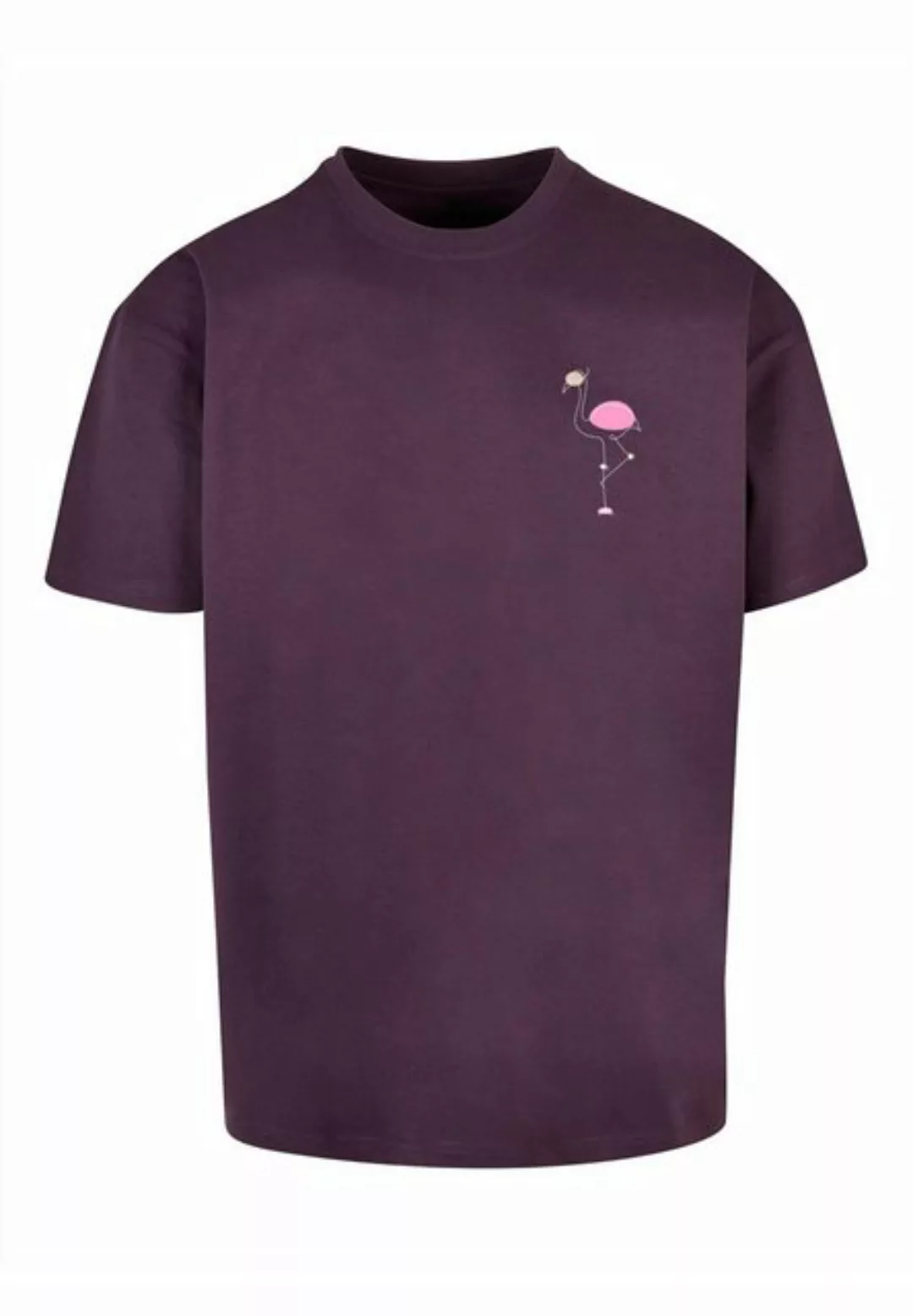 Merchcode T-Shirt Merchcode Herren Flamingo Heavy Oversize Tee (1-tlg) günstig online kaufen
