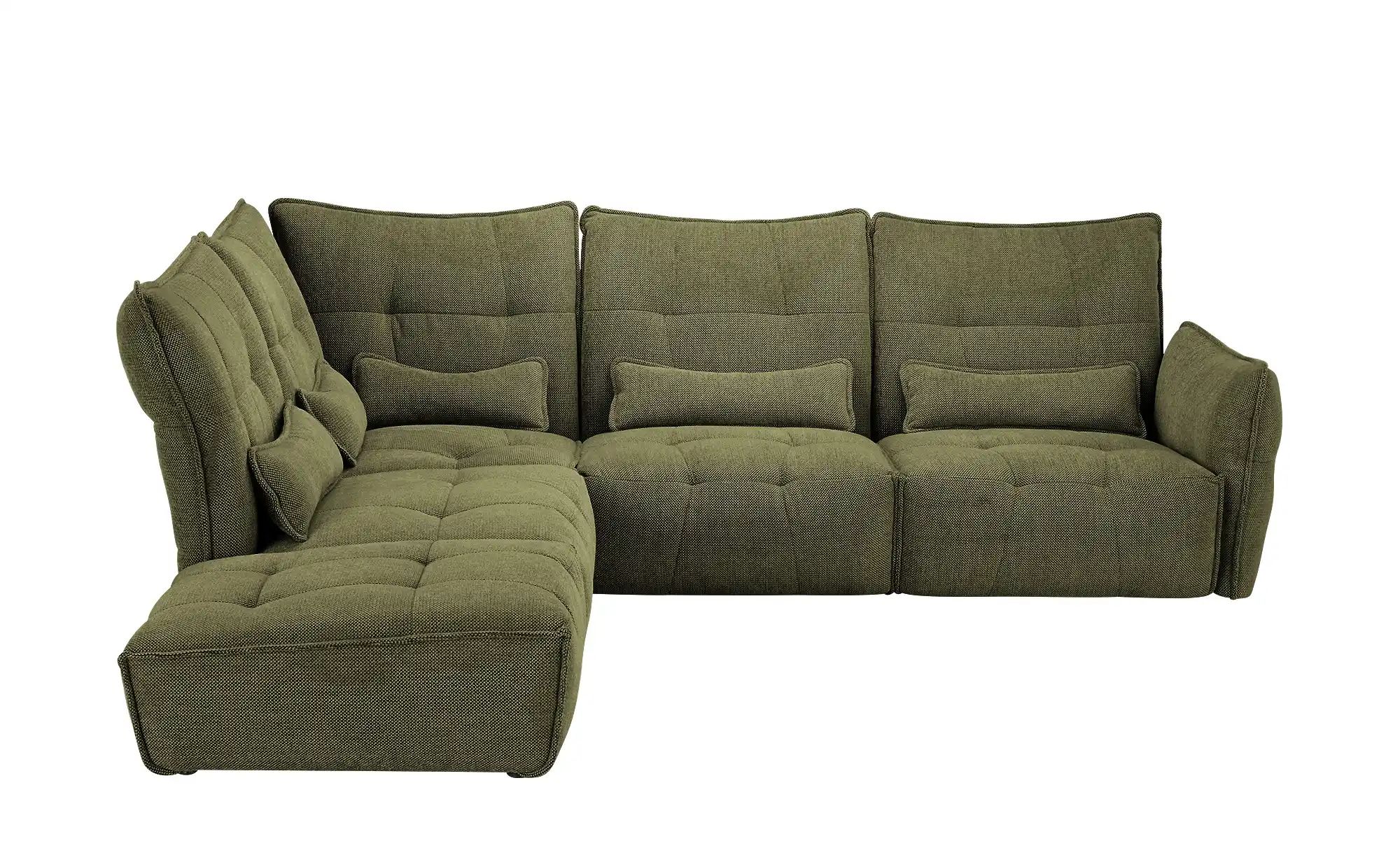 bobb Ecksofa  Jeaneva ¦ grün ¦ Maße (cm): B: 275 H: 101 T: 320 Polstermöbel günstig online kaufen