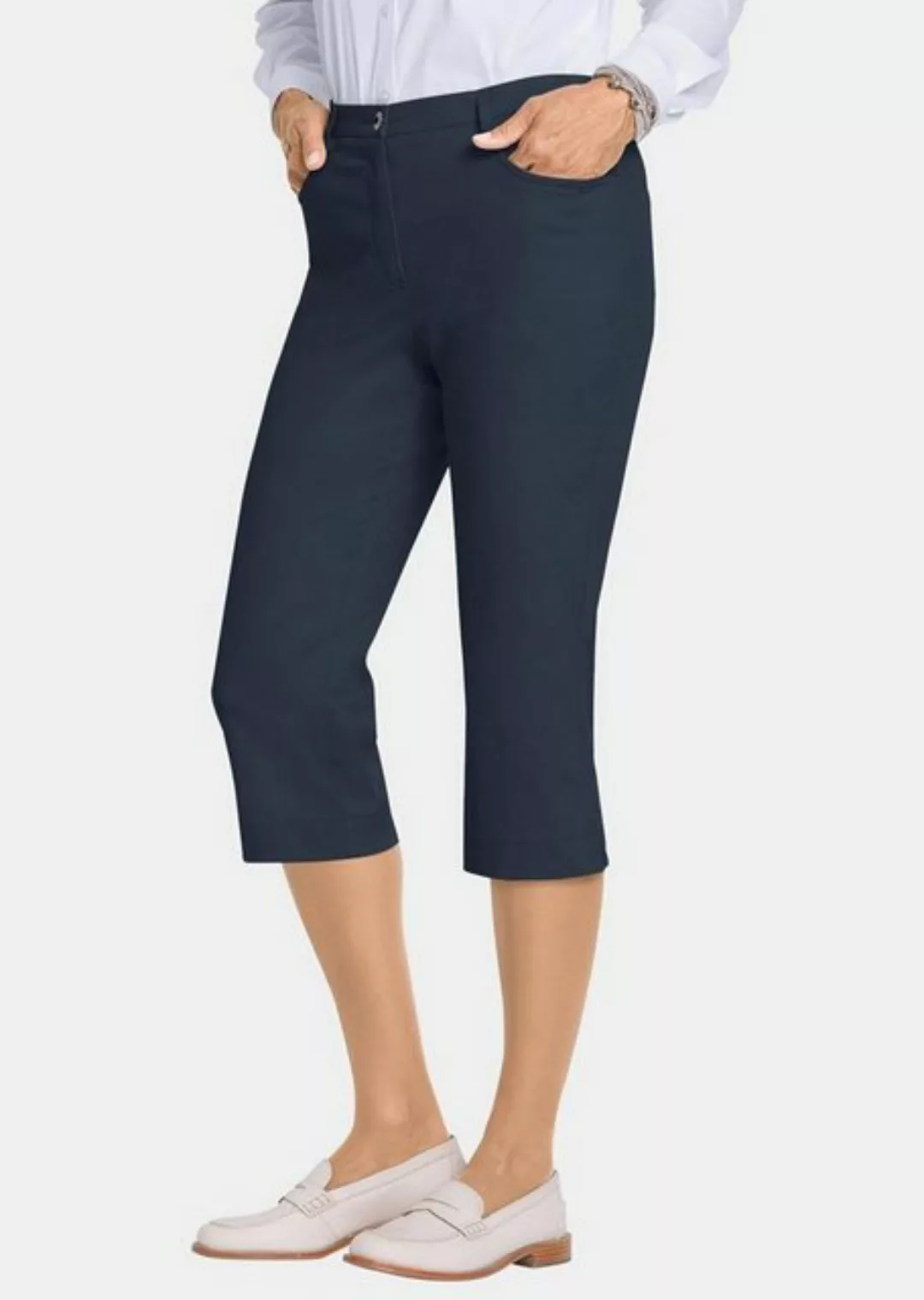 GOLDNER 7/8-Caprijeans Sportliche Capri-Jeanshose Carla günstig online kaufen