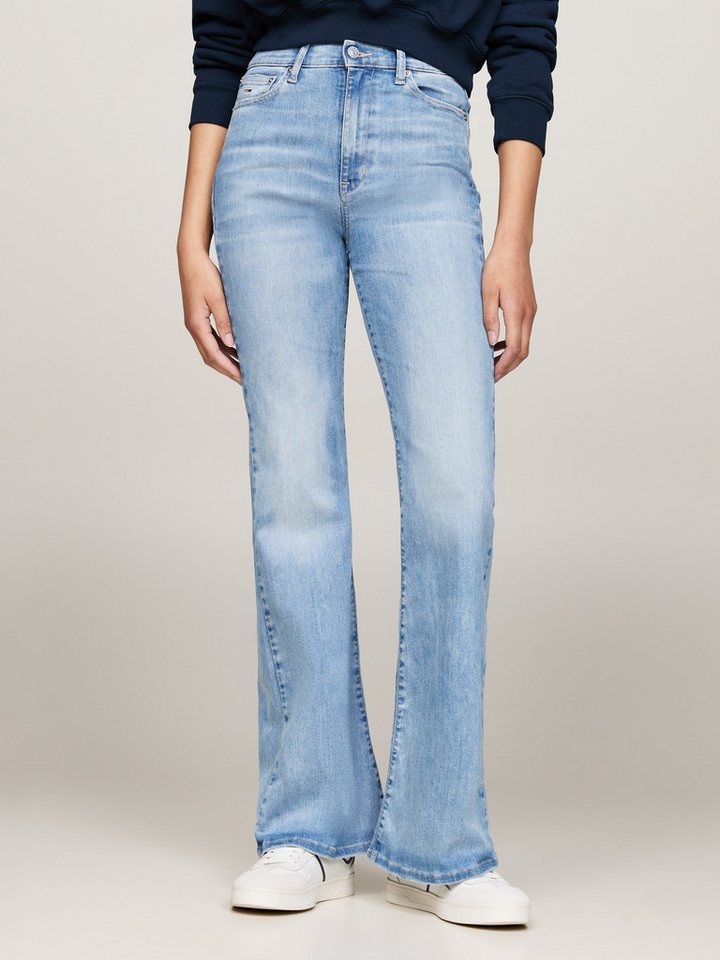 Tommy Jeans Schlagjeans Tommy Jeans SYLVIA - High waist - Flared Denim Jean günstig online kaufen