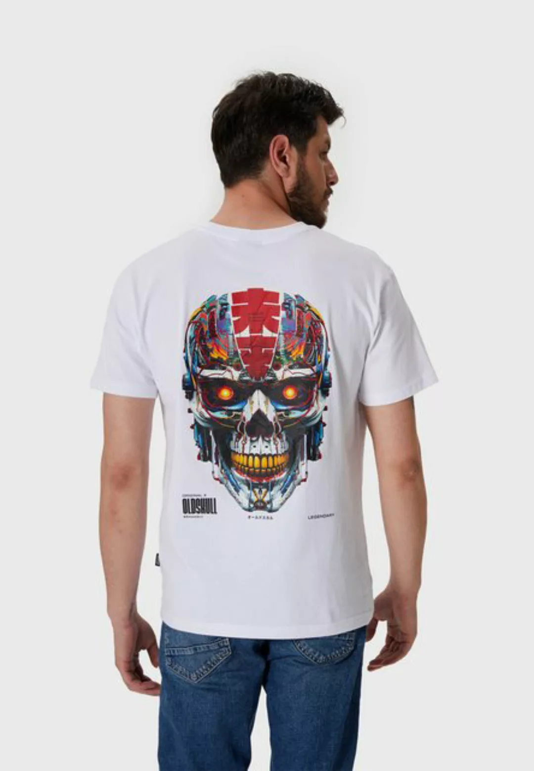 Oldskull T-Shirt Xtreme Vivid Skull Graphic günstig online kaufen