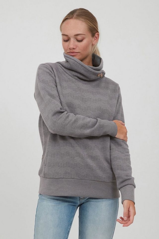 OXMO Sweatshirt OXVernita Toller Sweater mit hohem Kragen günstig online kaufen