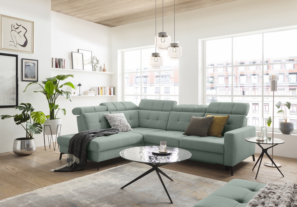 Musterring Ecksofa »MR 4615«, mit Kopf- und Rückenverstellung, Metallfuß sc günstig online kaufen