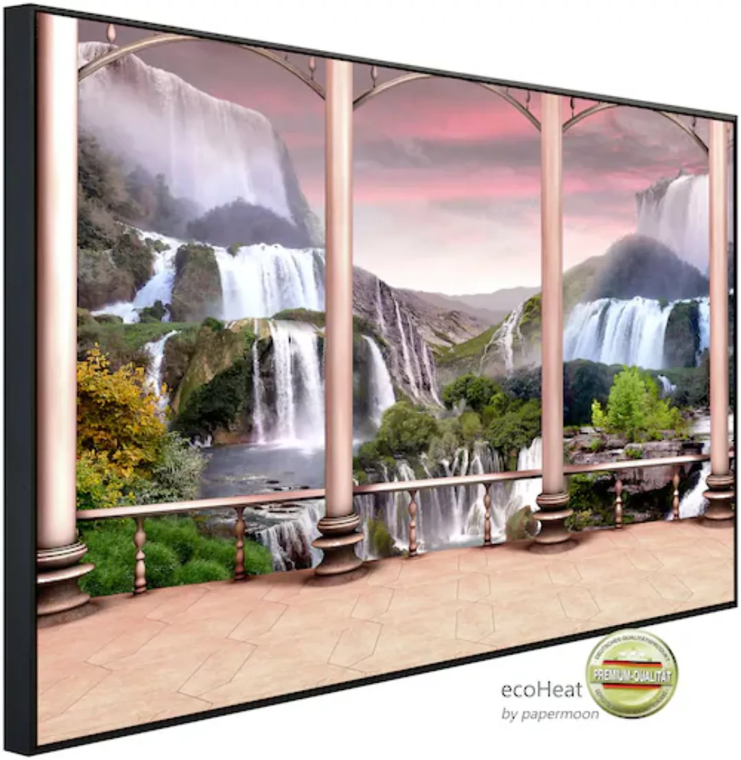 Papermoon Infrarotheizung »Wasserfall Design« günstig online kaufen